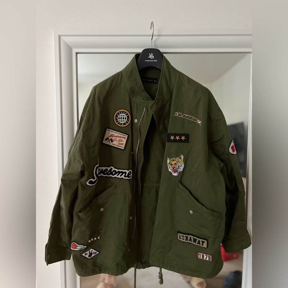 Zara oversized utility jacket size M